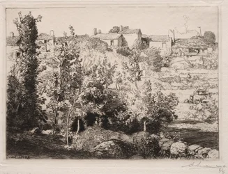 Dorf von Meule, 1907