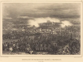 Rückzug bei Waterloo