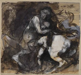 Zentaur und Kind, ca. 1890