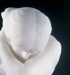 Detail von Eva nach dem Fischen (Schamhaftigkeit), ca. 1897