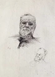 Porträt von Victor Hugo (1802-85)