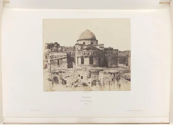 Apsis der Grabeskirche in Jerusalem