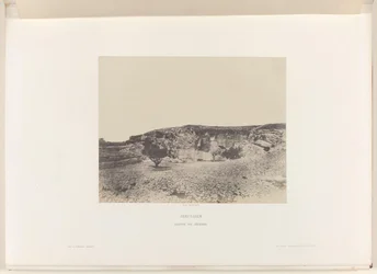 Ansicht der Grotte von Jeremia, nahe Jerusalem