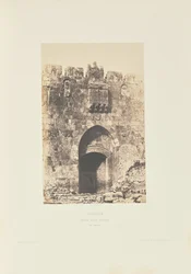 Jerusalem. Stephanstor. Außenansicht