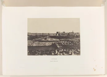 Mamilla-Becken außerhalb der alten Stadtmauer von Jerusalem