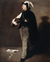 Der Mandolinenspieler, 1862
