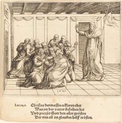 Christus erscheint den Aposteln