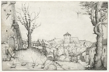 Hof eines Schlosses, 1546
