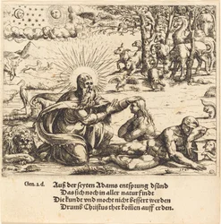 Die Erschaffung Evas, 1547