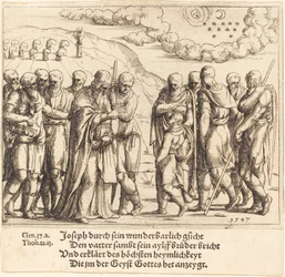 Joseph erzählt seine Träume, 1547