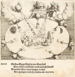 Die Öffnung des siebten Siegels, 1549