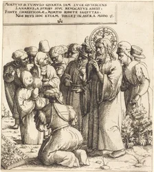 Die Auferweckung des Lazarus, 1545