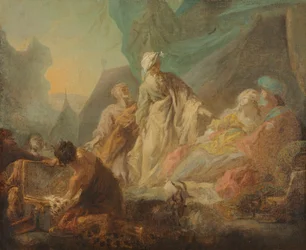 Laban sucht seine gestohlenen Götter, 1753