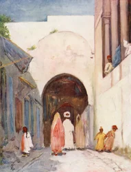 Tür des Großen Moschee, Tunis