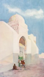 Eingang zur Moschee von Sidi Okbar, Kairouan