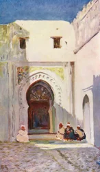 Eingang zum Sultanspalast, Tanger