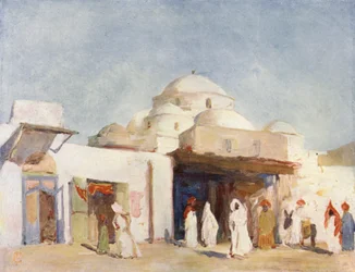 Moscheekuppeln in Tunis