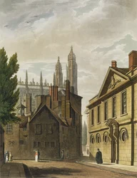 Front von Trinity Hall, Cambridge, aus 