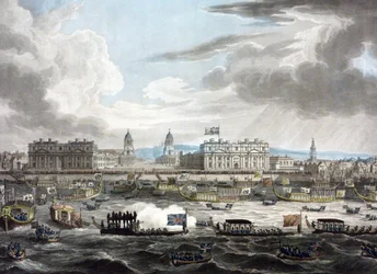 Der Trauerzug des verstorbenen Lord Viscount Horatio Nelson