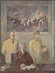 Das Oberkommando - Linkes Panel, 1947-1949