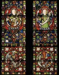 Christus umgeben von Engeln (Detail)