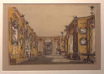 Der gelbe (nördliche) Salon