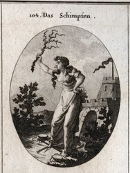 Allegorie der beleidigenden Zurechtweisung