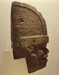 Votiv-Axt, verwendet beim Pelota-Spiel