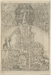 Der Heilige Berg, Folio 3 aus Der Heilige Berg (Monte Sancto di Dio)