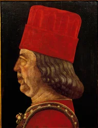 Porträt von Borso d