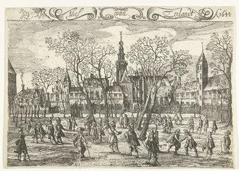 Der Hof von Zeeland in Middelburg, 1644