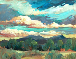 Himmel von New Mexico, ca. 1990-2005