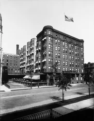 Metropole Hotel, Chicago, Illinois, USA, ca. 1900