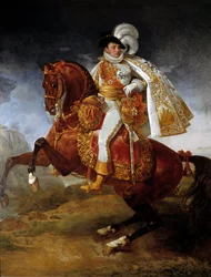 Reiterporträt von Jerome Bonaparte (1784-1860), König von Westphalen