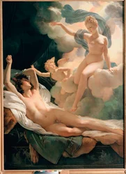 "Morpheus und Iris" Gemälde von Pierre Narcisse Guérin (1774-1833) 1811 Sankt Petersburg, Eremitage-Museum