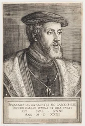 Porträt des Kaisers Karl V.
