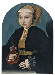 Porträt einer Dame