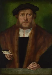Ein Mann, wahrscheinlich aus der Familie Strauss