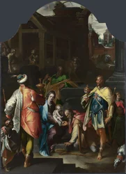 Die Anbetung der Könige, um 1595