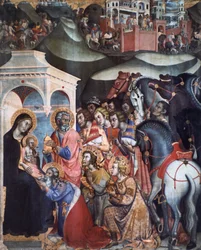 Anbetung der Könige, 1380er Jahre