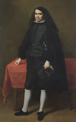 Porträt eines Gentlemans mit Rüschenkragen, ca. 1670