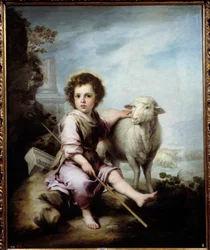 Der gute Hirte, 17. Jahrhundert, 1,23 x 1,01 m, Prado-Museum, Madrid