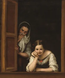 Zwei Frauen am Fenster, ca. 1655-1660