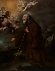 Die Vision des Heiligen Franz von Paola