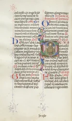 Missale: Fol. 318v: Heiliger Franziskus, 1469