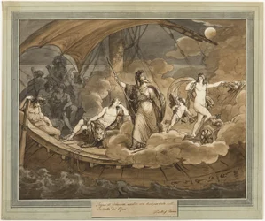 Der Traum des Telemachus, aus Die Abenteuer des Telemachus, Buch 4