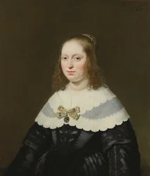 Porträt von Sophia Trip, Ehefrau von Balthasar Coymans
