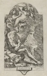 Heiliger Paulus von Theben von einem Dämon versucht, nach Magnasco, ca. 1720-30