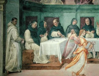 Das letzte Abendmahl, aus dem Refektorium von San Marco (Detail)