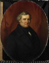Posthumes Porträt von Hendrik André Cornelis Tierens, Stadtbeamter von Heusden